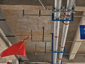 峨边管廊支架的安装方法